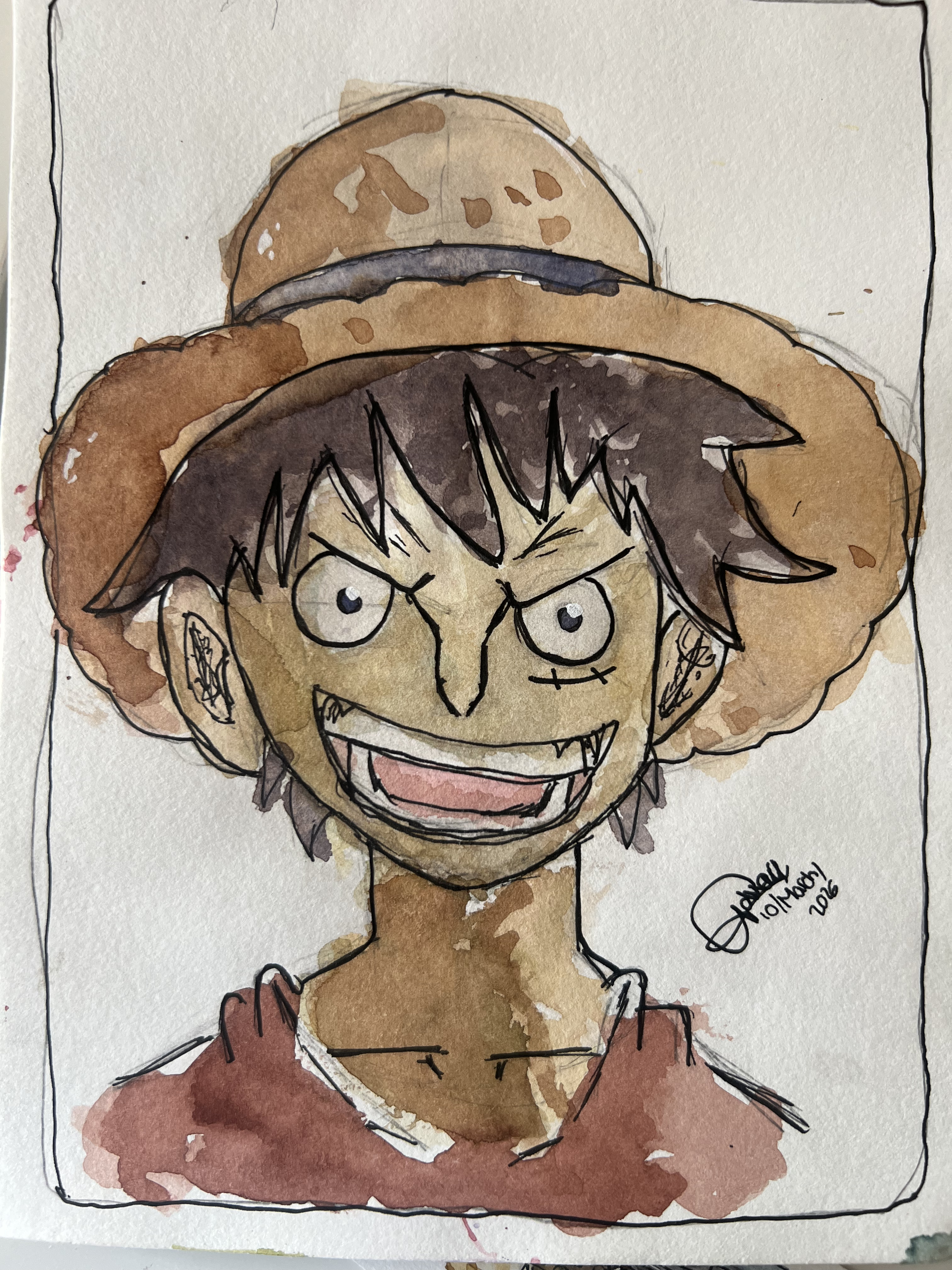 Watercolour artwork