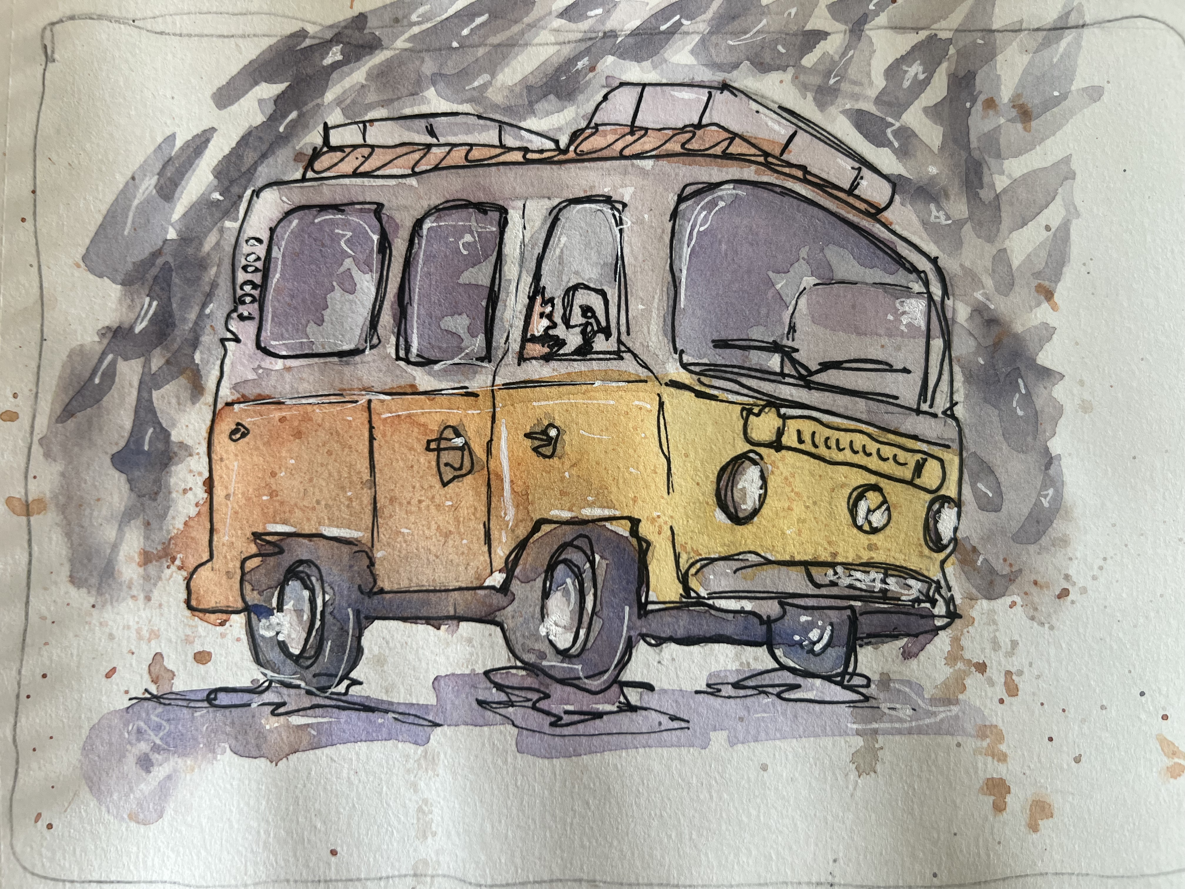 Watercolour artwork